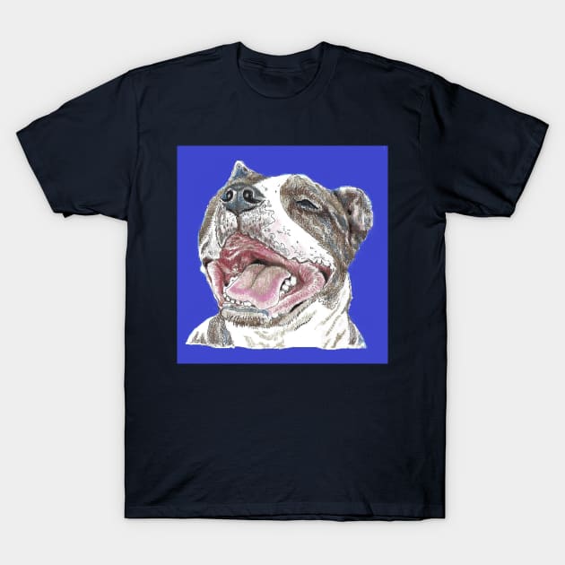 June, the rescue dog. T-Shirt by Dr. Mary